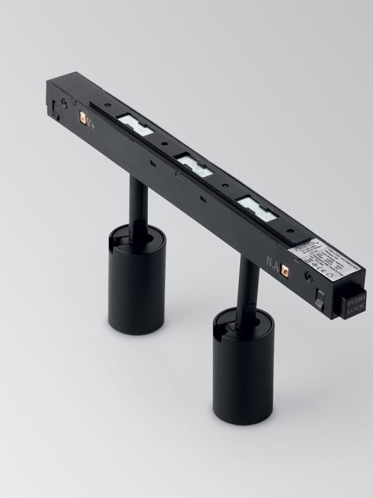 IDEAL LUX linijski sistem EGO TRACK DOUBLE 05W 3000K ON-OFF BK - 257624