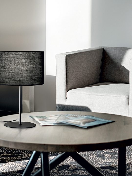 IDEAL LUX stona lampa SET UP MTL BIG NERO - 259925