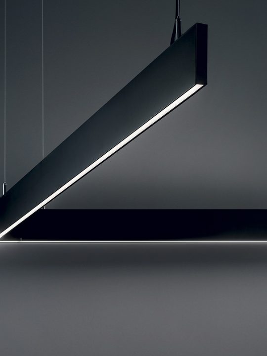 IDEAL LUX luster LINUS SP BK 4000K - 268217