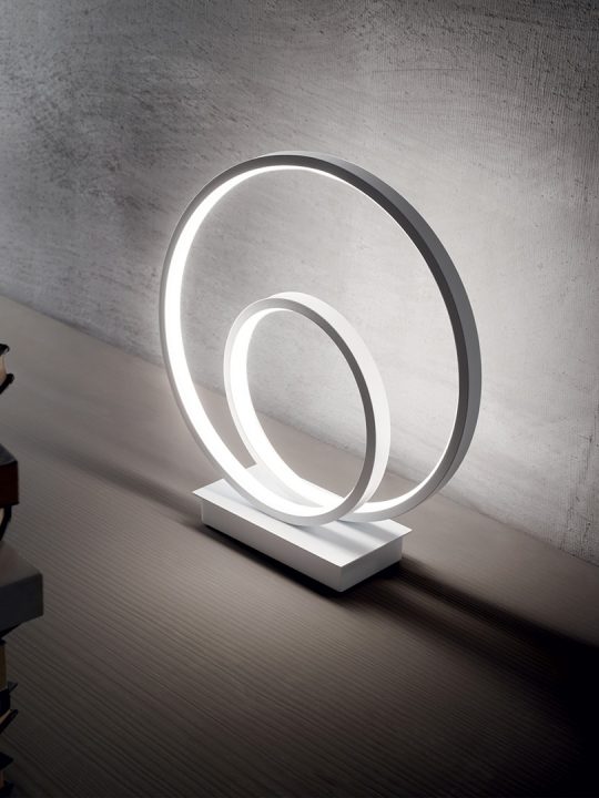 IDEAL LUX stona lampa OZ TL ON-OFF BIANCO - 269474