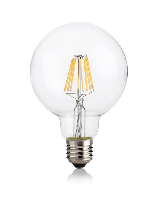 IDEAL LUX sijalica E27 GLOBO D095 08W 3000K CRI90 TRASP - 271606