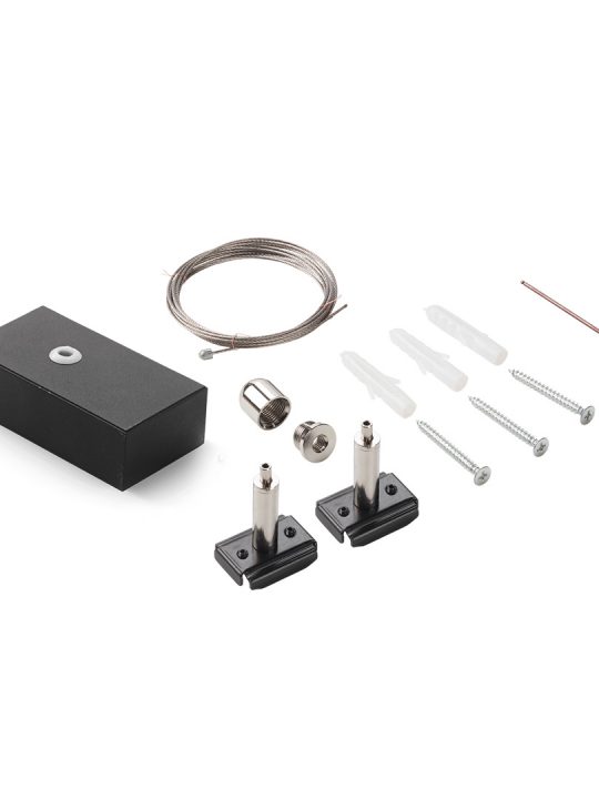 IDEAL LUX pribor EGO KIT SINGLE STEEL CABLE 2 MT + CEILING CUP BK - 276328