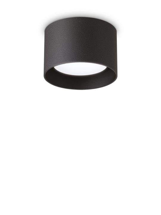 IDEAL LUX plafonjera SPIKE PL1 NERO - 278704