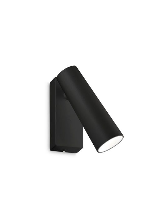 IDEAL LUX zidna lampa PIPE AP NERO - 281001
