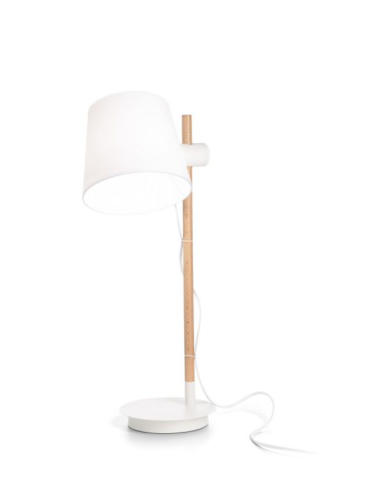 IDEAL LUX stona lampa AXEL TL1 BIANCO - 282091