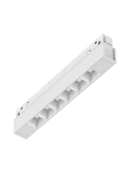 IDEAL LUX linijski sistem EGO ACCENT 07W 3000K ON-OFF WH - 282633
