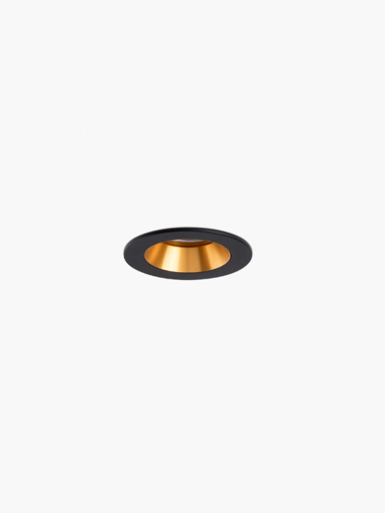 FARO UNO crno/zlatno ugradno dovnlight 8V 11° 2700K CRI90 DALI - 0331927124D
