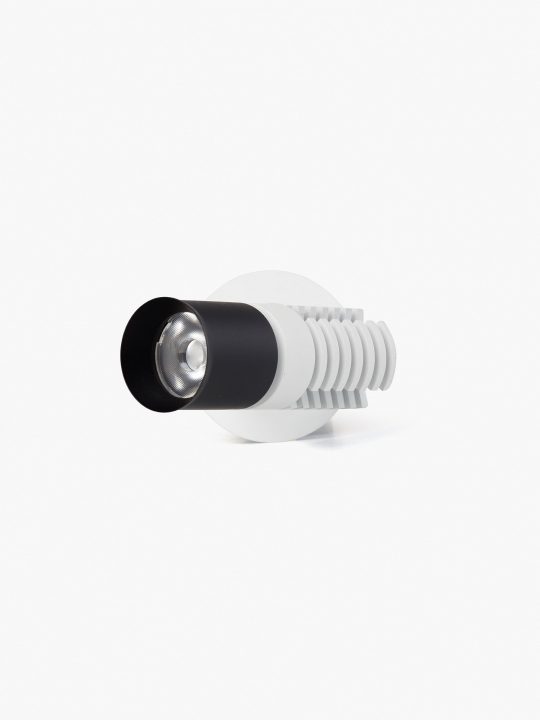 FARO UNO beli/crni ugradni projektor padajući 8V 37° 2700K CRI90 DALI - 0333927312D