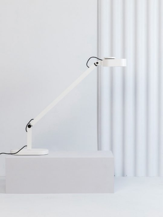 FARO INVITING Bela stona lampa - 57312
