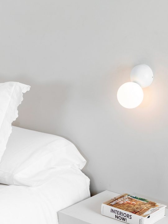 FARO JOY Bela zidna lampa - 64028