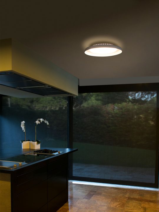 FARO DOLME Bela plafonska lampa - 64097