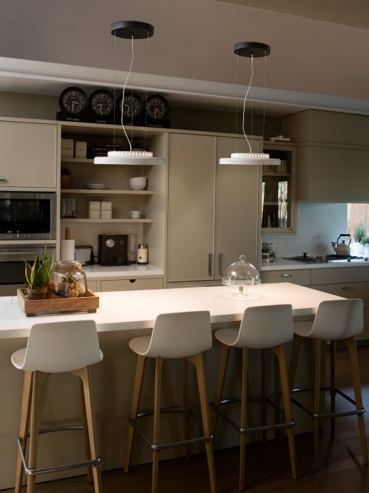 FARO DOLME Bela privesna lampa - 64099
