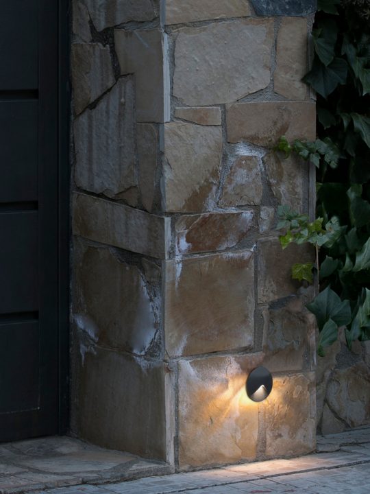 FARO UVE Tamno siva ugradna lampa - 70397