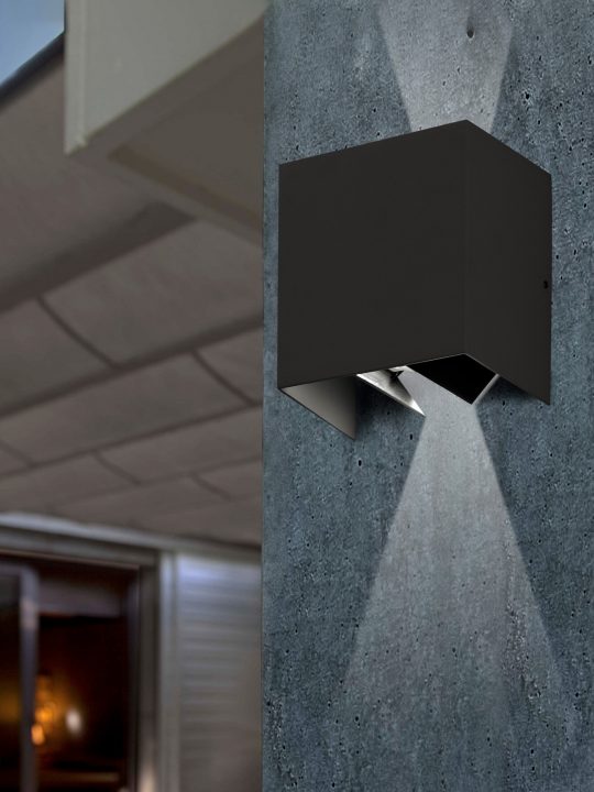 FARO OLAN Tamno siva zidna lampa - 70637