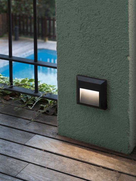 FARO GRANT SK Tamno siva zidna lampa - 70655