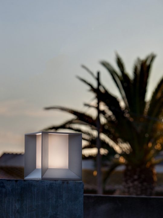FARO MILA Tamno siva stubna lampa - 70771