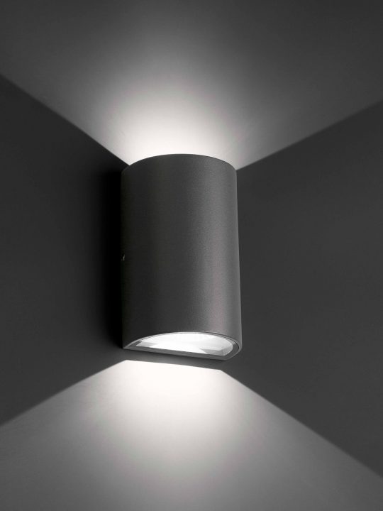 FARO LACE Tamno siva zidna lampa - 70811