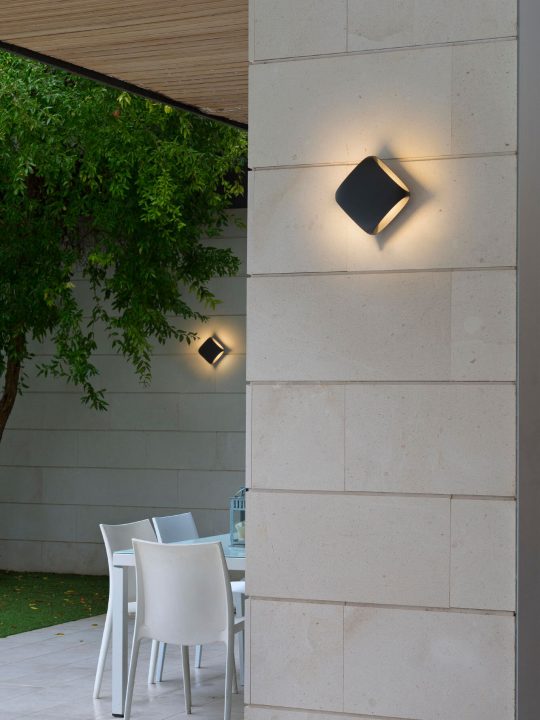 FARO BU-OH Tamno siva zidna lampa - 71212