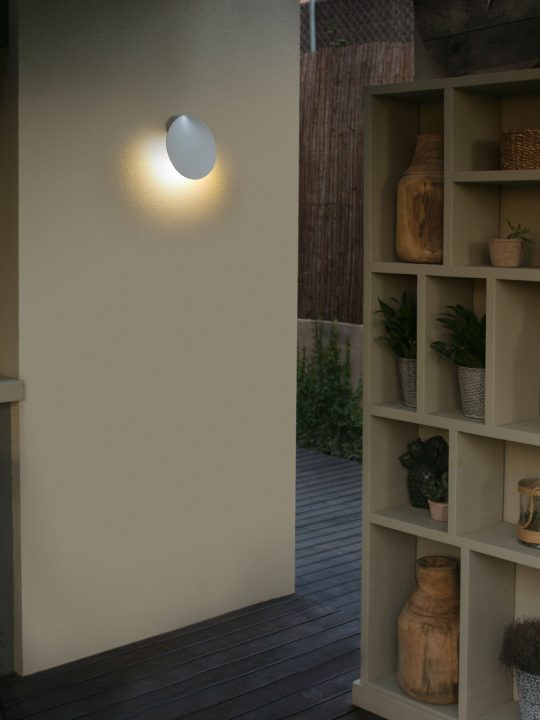 FARO LOTUS Bela zidna lampa - 71222