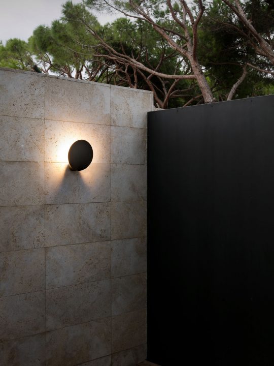 FARO LOTUS Tamno siva zidna lampa - 71223
