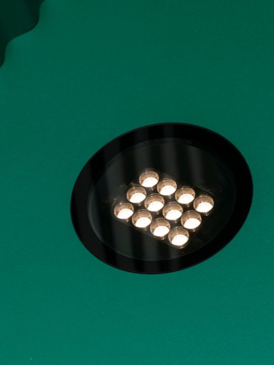 FARO TRAS 25L Crna ugradna lampa 13º - 71716