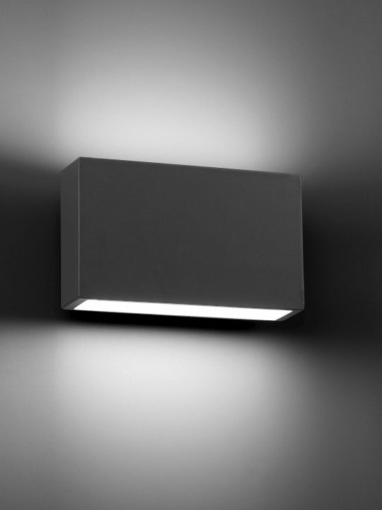 FARO TANE Tamno siva zidna lampa - 72269