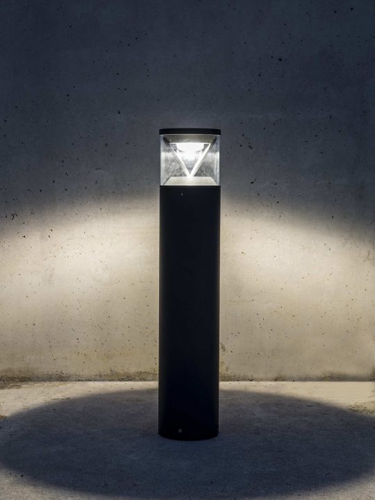 FARO RUSH 800 Tamno siva far lampa 3000K 180º DALI - 750112D
