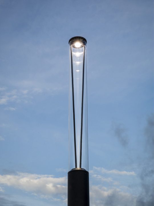 FARO RUSH 3700 Tamno siva stubna lampa 3000K 180º CASAMBI - 750312C