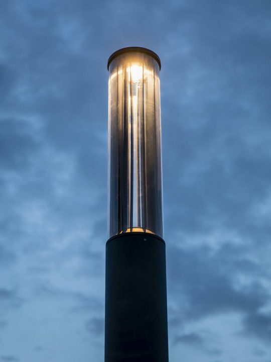 FARO SCREEN 3100 Tamno siva stubna lampa 3000K 360º - 751210