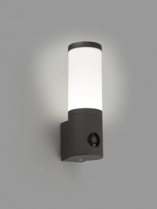 FARO ORWELL Tamno siva zidna lampa sa kamerom - 75701