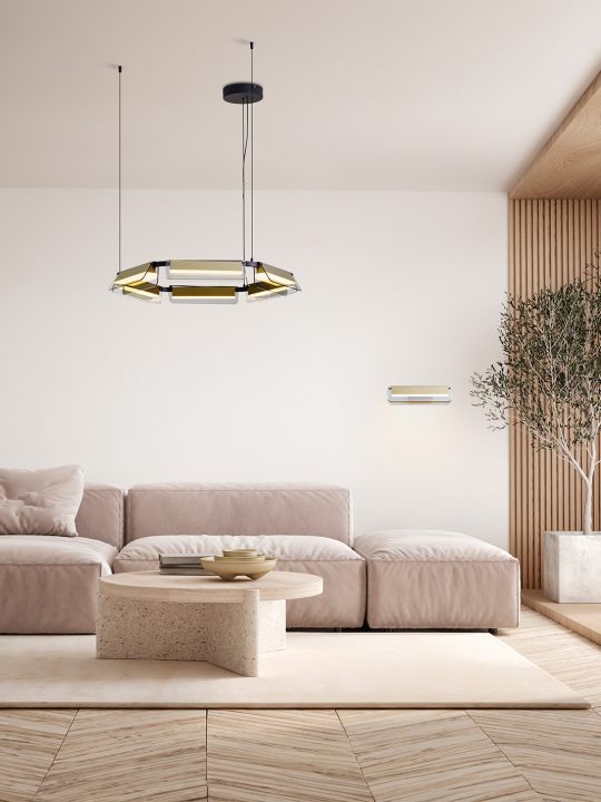 NOVA LUCE zidna lampa APNEA - 9009134