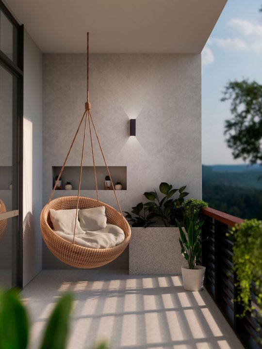 NOVA LUCE zidna lampa ORION - 9030934