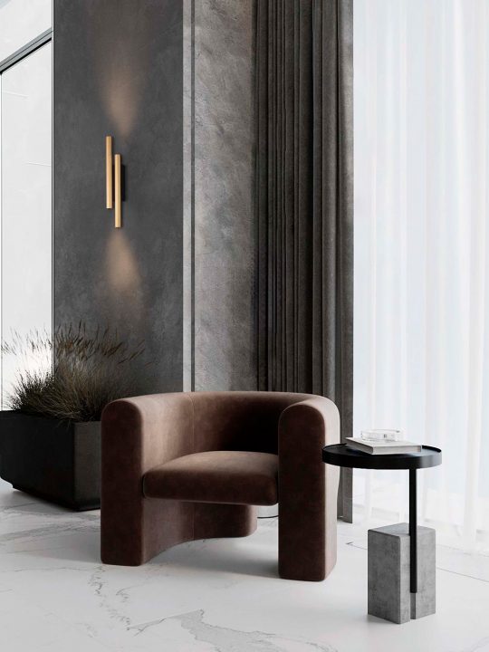 NOVA LUCE zidna lampa PARON - 9060239