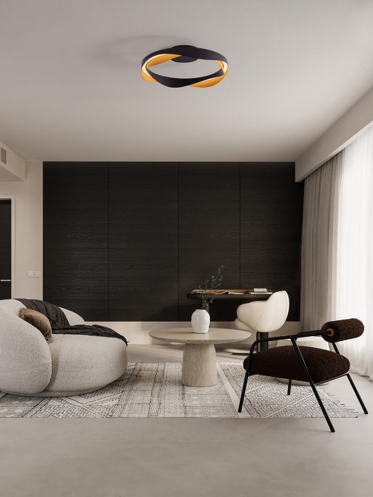 NOVA LUCE plafonjera RADON - 9186950