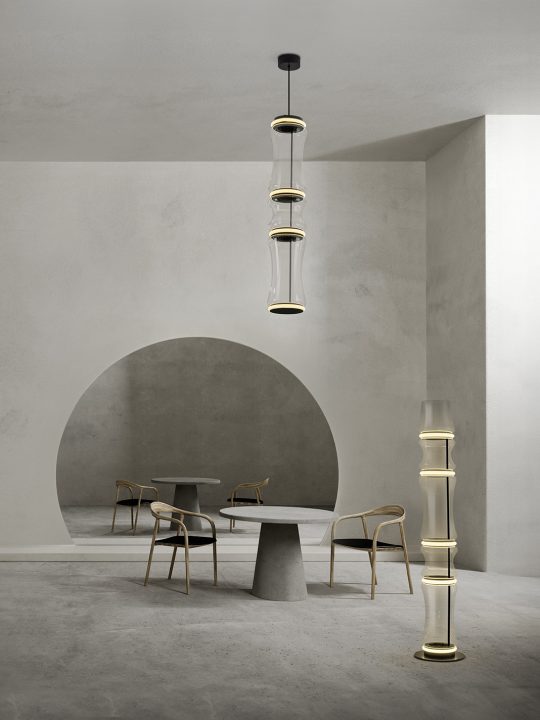 NOVA LUCE podna lampa ANAPNOE - 9695283