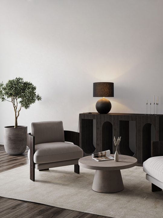 NOVA LUCE stona lampa EVER - 9001128