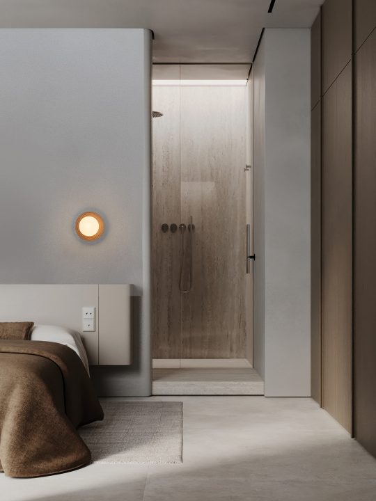 NOVA LUCE zidna lampa ORBIQUE - 9009210