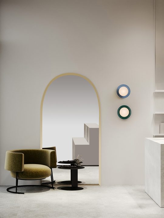 NOVA LUCE zidna lampa ORBIQUE - 9009211