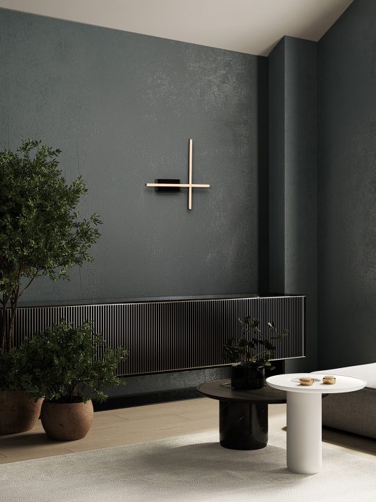 NOVA LUCE zidna lampa QUAM - 9081814