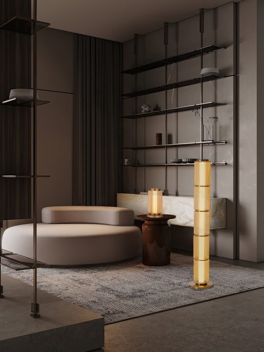 NOVA LUCE stona lampa VESPER - 9236234
