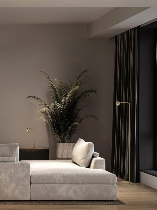 NOVA LUCE stona lampa SFERA - 9540296