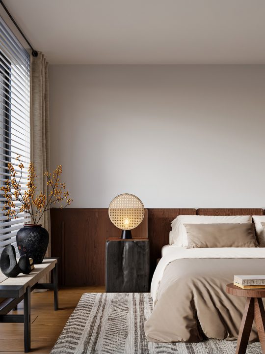 NOVA LUCE stona lampa TIERRA - 9586627
